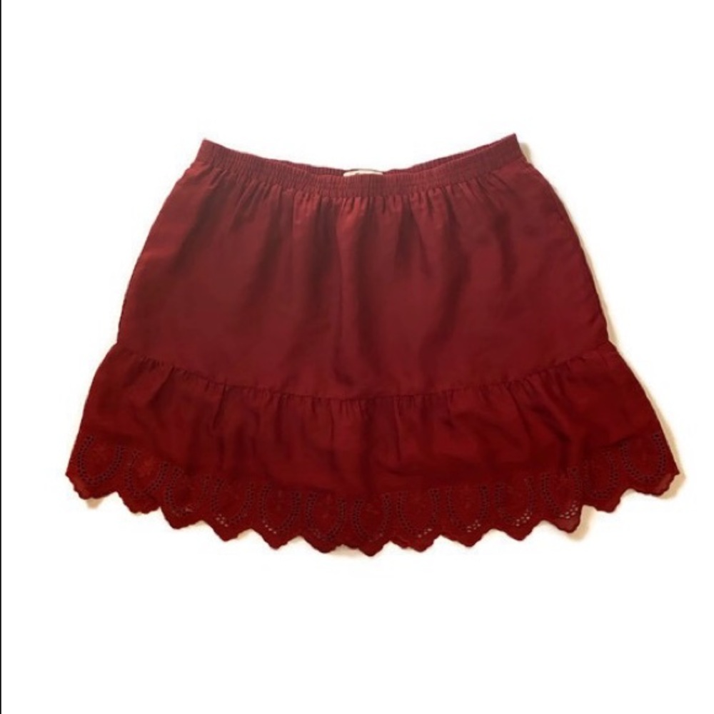 Madewell duskaway eyelet skirt medium